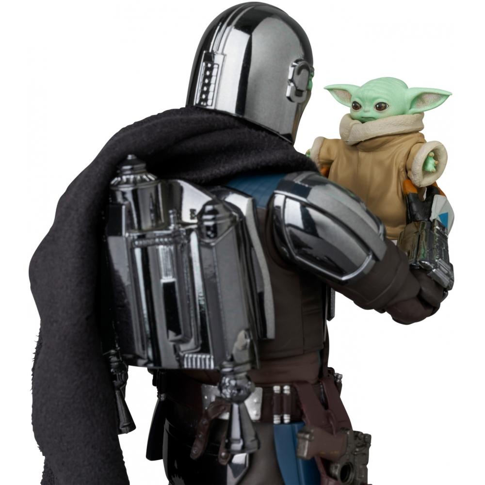 Star Wars Mafex The Mandalorian Chrome Ver.