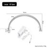 Half-Moon Adjustable Multi-Color Desktop Lamp for Eye Protection, Nail Art, Rhinestones, Beauty, Tattooing, and Eyelash Extensions.
