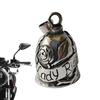 Motorcycle Bell, Metal Charm with Rose Design Angel Bells for Motorcycles for Girls Cycling Adults Riders Women Christmas Men