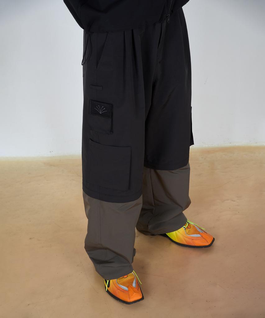 Yusudosi 3-Way Convertible Cargo Pants Black