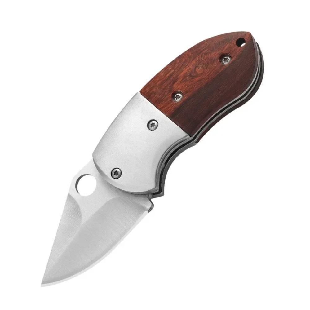 Portable multi-functional outdoor mini folding knife CR13 exquisite keychain unboxing knife DK20