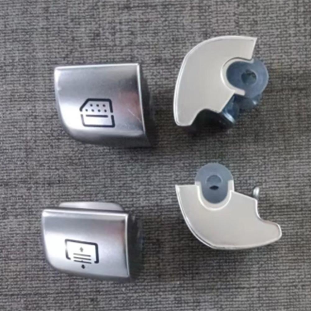 Car Rear Window Switch Button Cover Rear Window Switch Control Button Replacement Parts for Mercedes Benz W222 S-Class 2014-2019