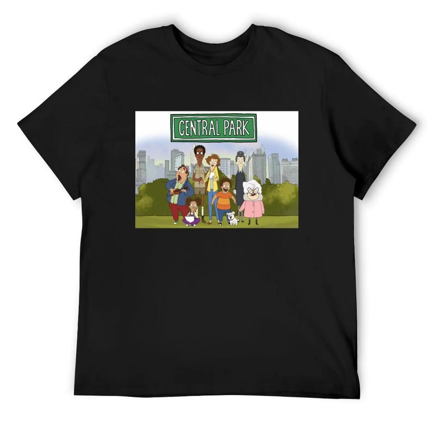 

Central Park Tv Show - All Characters T-Shirt anime clothes boys animal print luxury designer aesthetic clothes mens clothing XXXXXL чорний