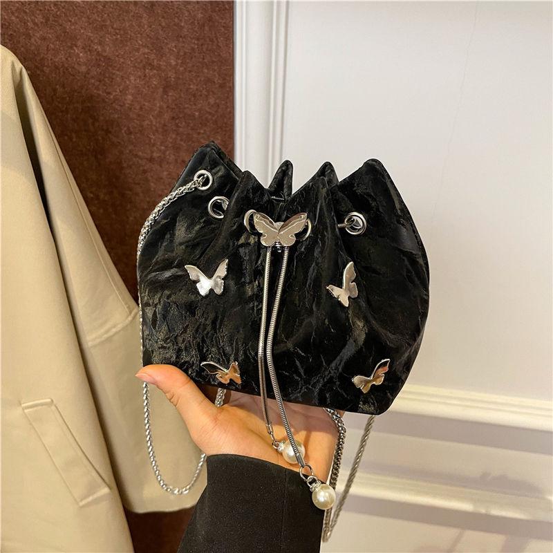 Trendy 2025 Bucket Chain Crossbody Bag - Versatile and Stylish Small Shoulder Bag