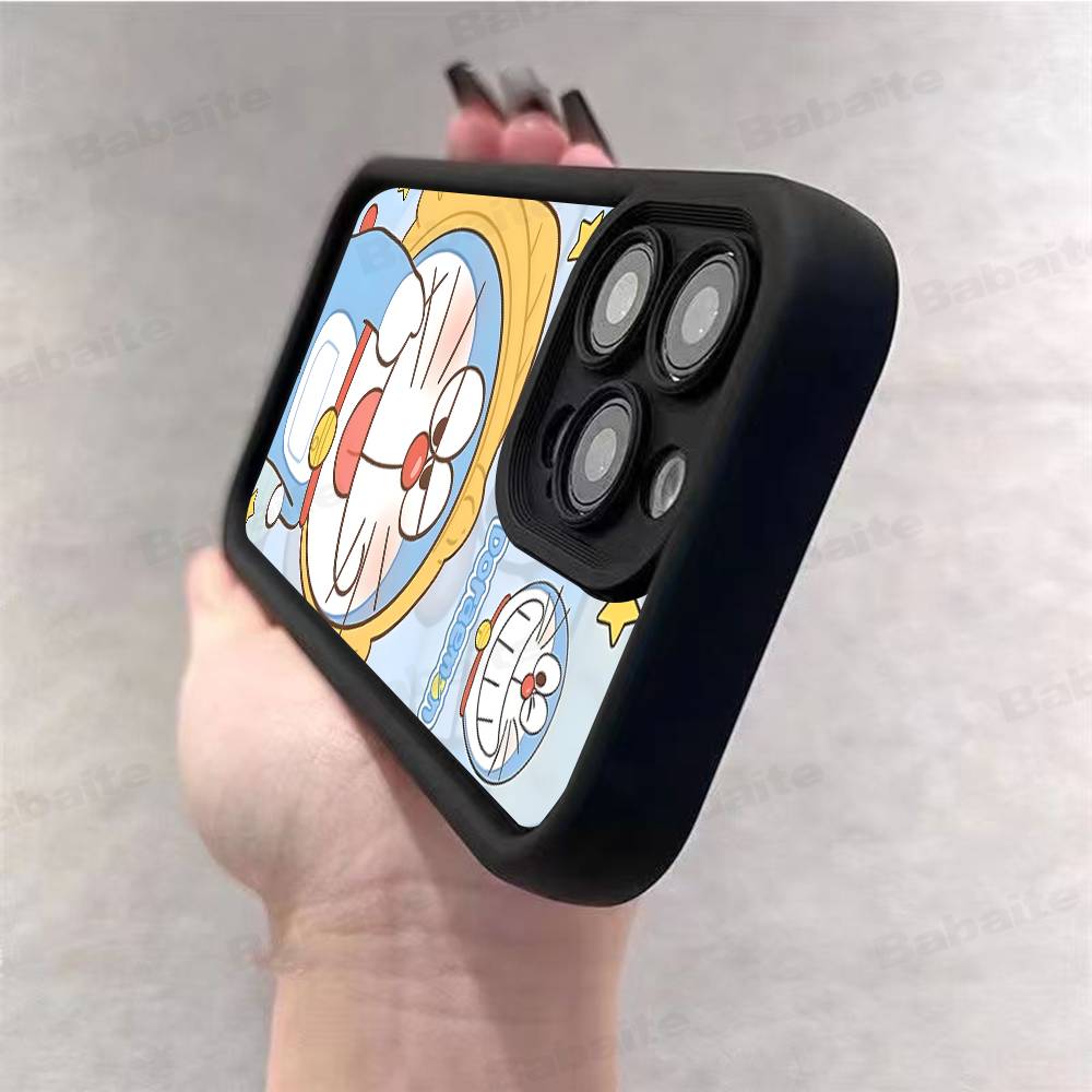 Cute Cartoon-u-Doraemons-t For IPhone 17 15 13 12 11 14 Pro Max X XR XS 16 Plus Shockproof Candy Back Cover