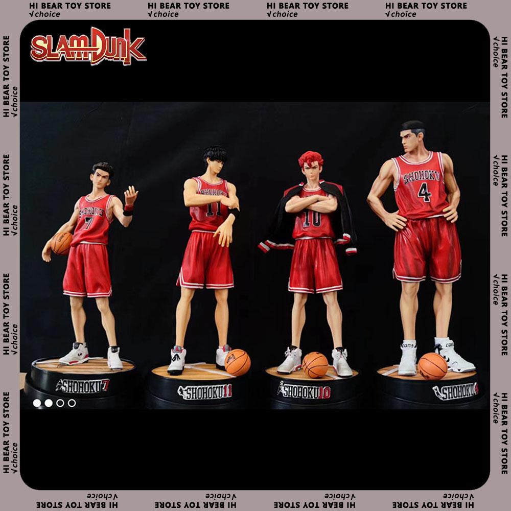 Mitsui Hisashi Figures Manga Slam Dunk Anime Figurine Miyagi Ryota Model 33cm Rukawa Kaede Statue Action Figura Collection Gift