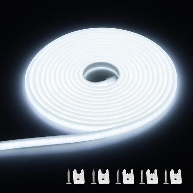 High Bright COB LED Strip Light 288 leds/M EU Plug 220V 110V CRI RA 90 Outdoor Garden FOB LED Tape For Bedroom Kitchen Lighting
