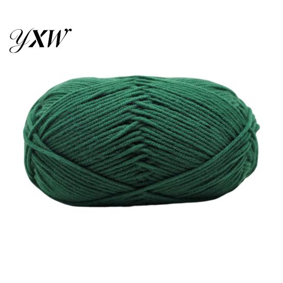4Ply Crochet Yarn Knitting Wool Professional Ultra Soft Needlework DIY Milk Cotton Knitted for Home Woollen