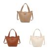 Pu Leather Small Bucket Bag With Magnet Closure For Casual Daily Use