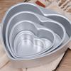Heart Shape Cake Mould 3/6/5 inches Easy to Release Aluminum Alloy Mould for Making Pancake Cookies Use