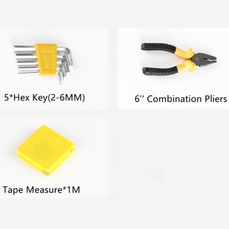 11PC Set DIY Manual Combination Automobile Emergency Maintenance Household Tools Kit