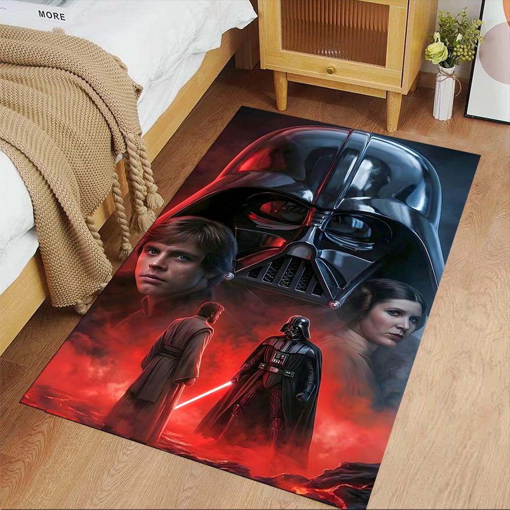 Star Wars Carpet Design for Bedrooms Outdoor Game Room Entryway Antislip Carpet Decorate Offices Perfect Gift for Valentine's Wedding Birthday