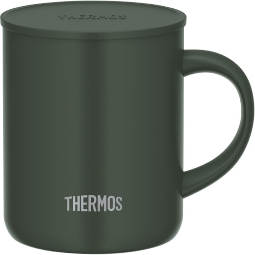 Thermos Vacuum Insulated Mug with Lid 350ml Dark Green JDG-352C DG