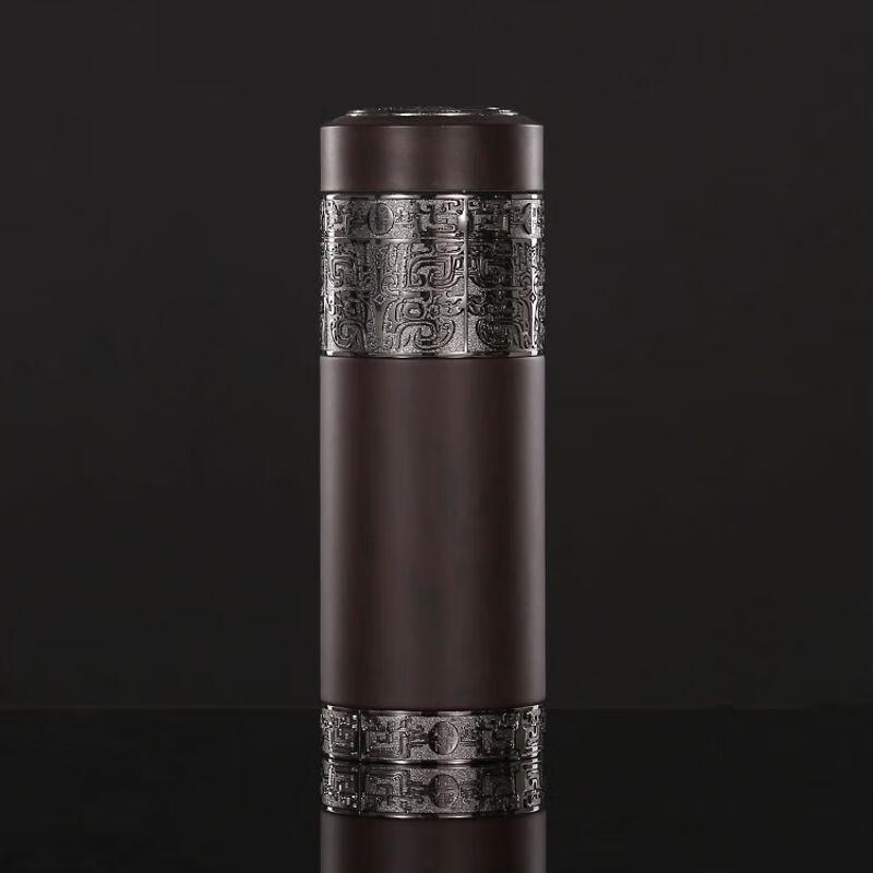 Songyunqing Zisha Insulated Business Tea Mug for Men