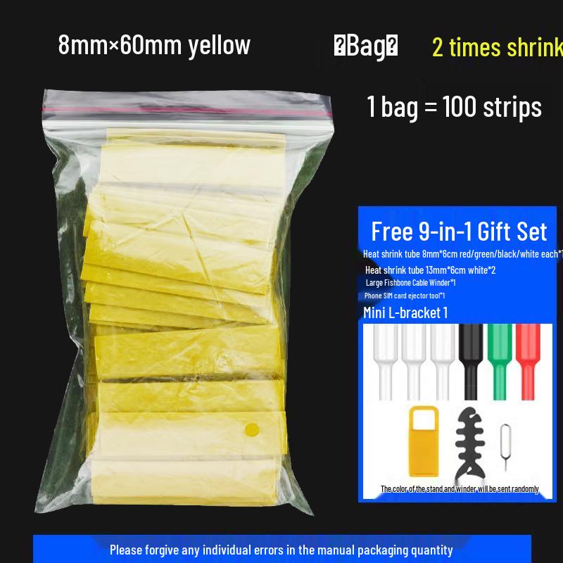 Colored Heat Shrink Tubing for Wire Insulation and Protection