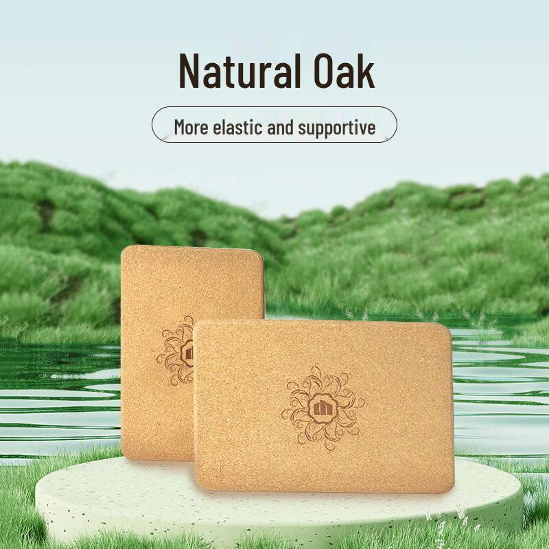 WEZHO Cork Yoga Brick