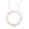 Bohemian Beach Seashell Anklet – Simple Handmade Woven Bracelet