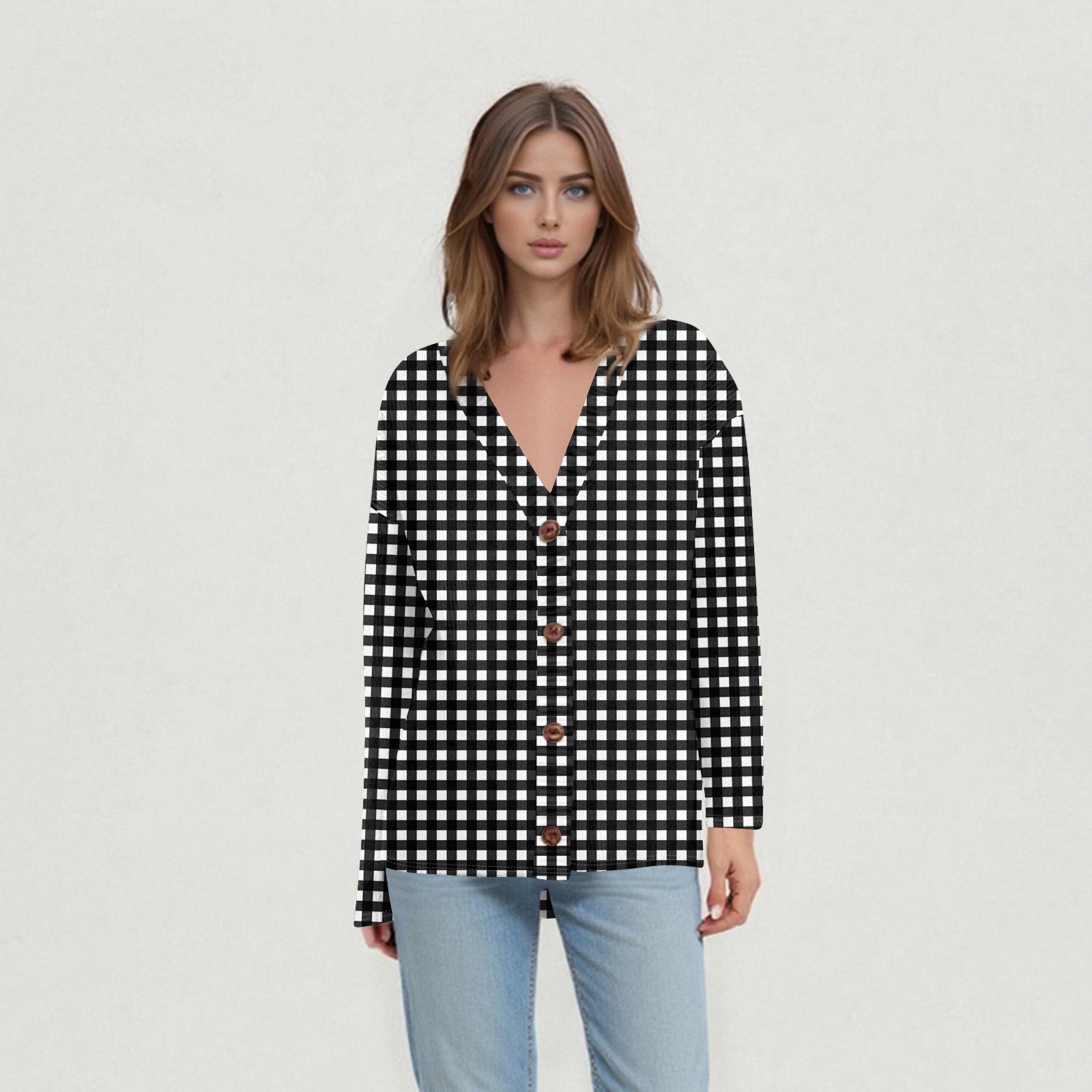 

Женские повседневные топы на каждый день Вязаный кардиган-жакет L