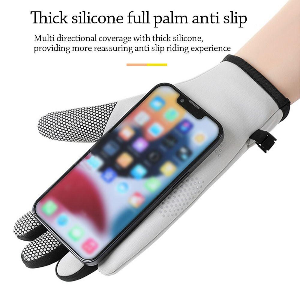 Lining Fleece Winter Gloves Nonslip Touchscreen Mitten Fashion Ski Gloves  Fishing