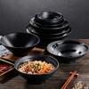 Frosted Melamine Ramen Bowl Imitation Porcelain Large Noodle High Temperature Resistance Bowl Salad Soup Bowl Fast FoodTableware