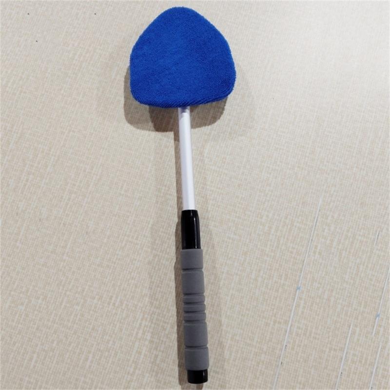 Extendable Windshield Cleaner With Rotating Head And 6 Microfiber Pad For Most Vehicle Type