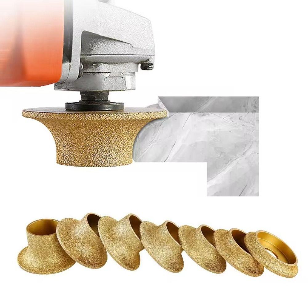 75mm Marble Granite Tile Trimming Grinding Wheel Brazed Diamond Angle Grinder Grinding Disc