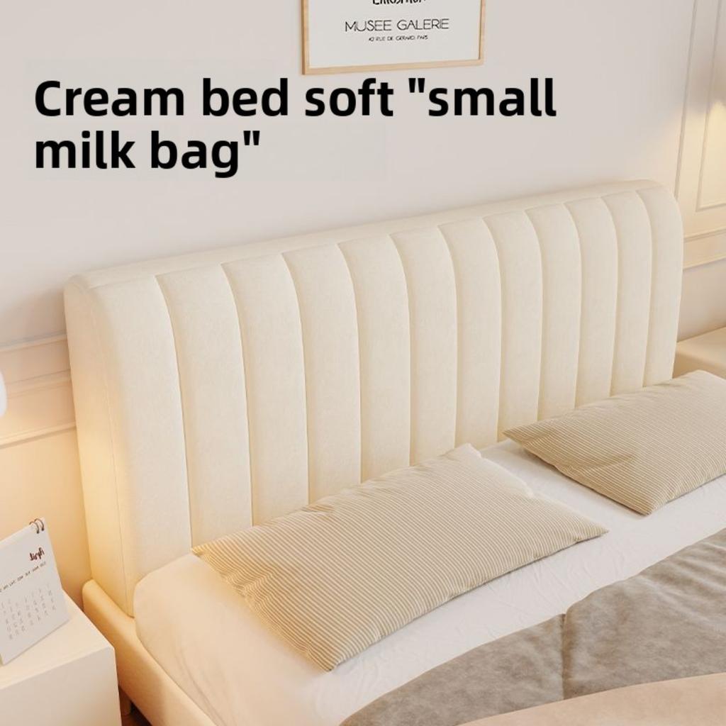 Husă Căpătâi Mărime Completă - Husă de Pat Groasă Matlasată, Rezistentă la Uzură și la Rupere, Material Pluș Moale, Lavabilă la Mașină - Tipuri de Pat Standard