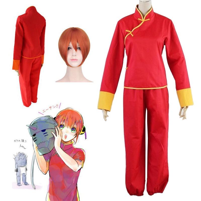High-quality Gintama Kagura Cosplay Costume With Perfect Stitches Ideal For Daily Wear