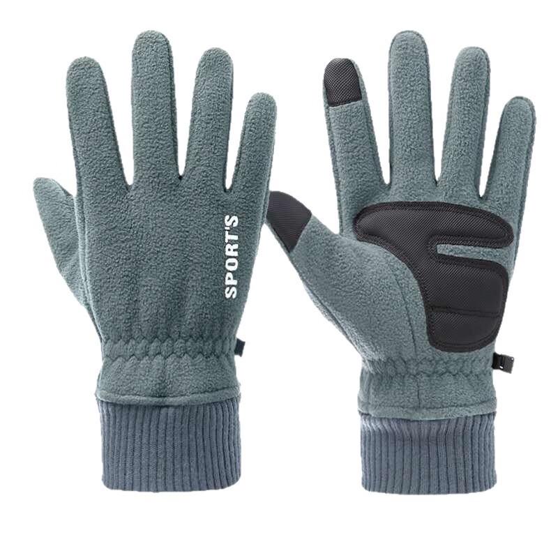 Unisex Winter Warm Fleece Touchscreen Gloves