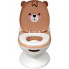 Baby Educational Pot - - Flushing Sound - Removable Bowl - Splash Guard - From 12 Months - Max 20kg