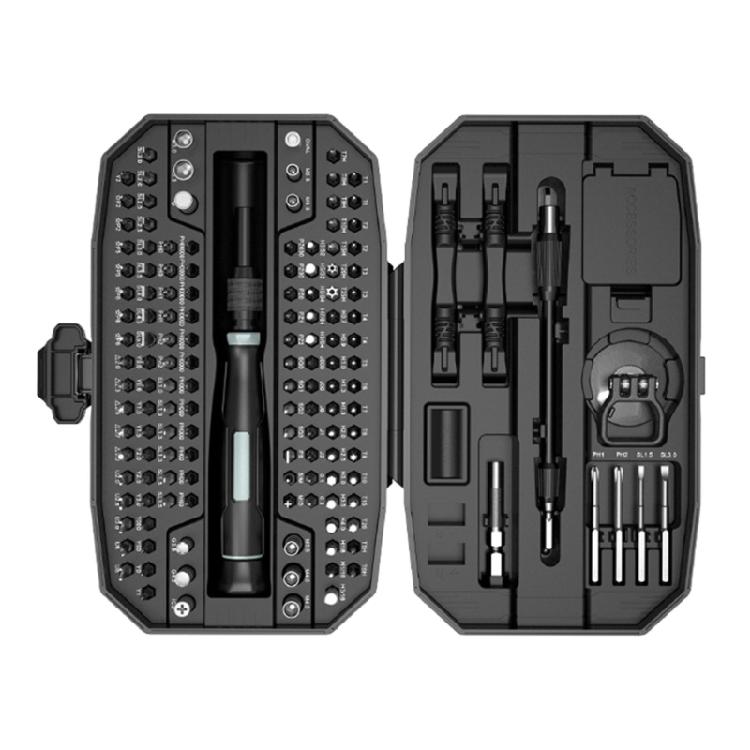 

Ergonomic 152Piece Screwdriver Set with Compact Organizers Suitable for Detailed Repair Maintenance Jewelry Watch Repair чорний