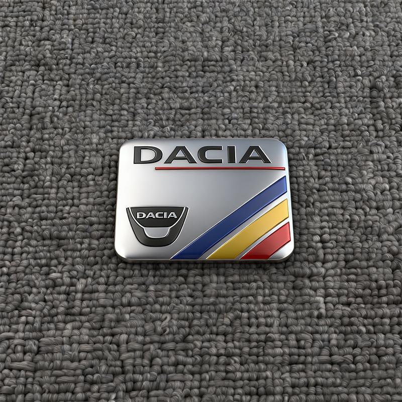 

3D Aluminum Car Emblem Badge Rear Trunk Sticker For Dacia Logan Sandero Duster Lodgy Spring Jogger Dokker Stepway RS Accessories