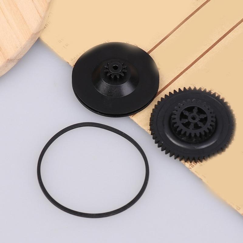 High Performances Gear Belt Kit Plastic Cassette Deck Gear Loader Driver Belt For Sound Video Equipment Repair Part