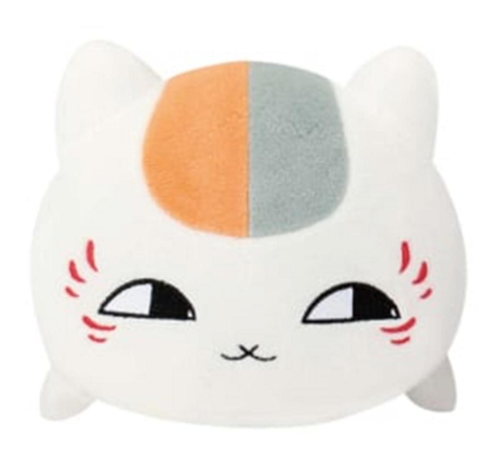 Nyanko Sensei Plush Toy Natsume's Book of Friends Fluffy Nyanko Sensei and Black Nyanko Large BIG Approx. 23cm