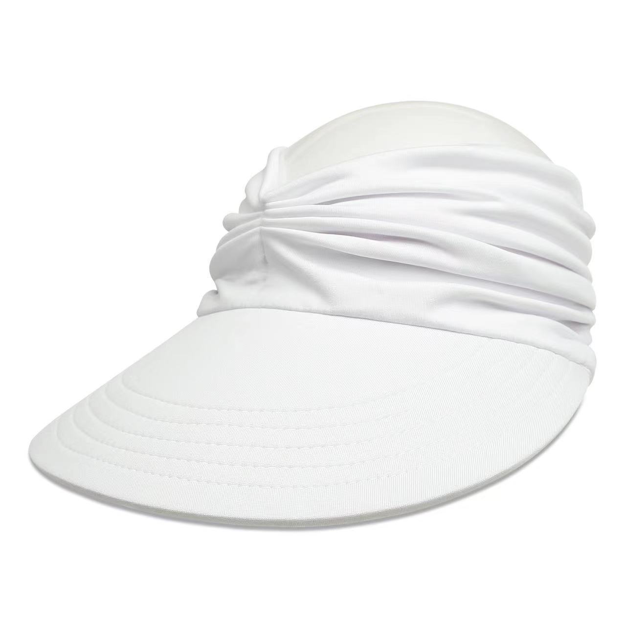 

Women s Spring Summer Beach Sun Hat Outdoor Sports Cap with Air Ventilation for Sun Protection белый