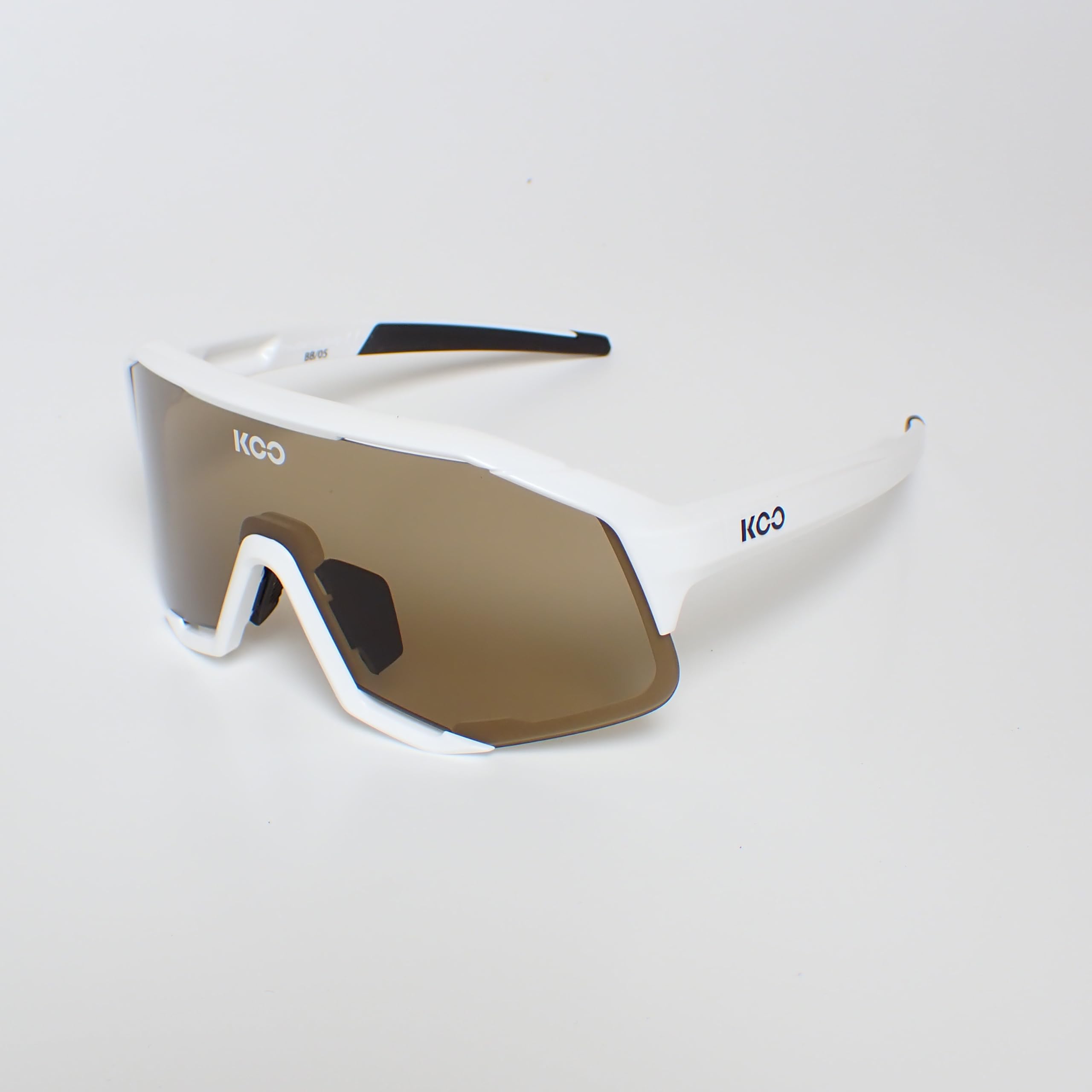 Kask DEMOS WHT BWN Sunglasses White/Brown