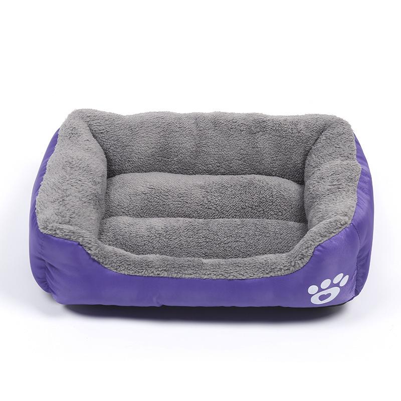 Multiple Colors and Sizes Pet Bed for Small Medium Large Dogs Cats Pet Nest Kennel Indoor Soft Sleeping Mat Dog Sofa Bed