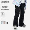 VECTOR Men's & Women's Stormproof Ski Pants: Warm, Windproof, Waterproof for Single & Double Board.