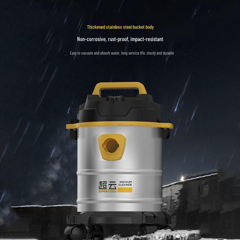 Jieba Super Power Wet & Dry Vacuum Cleaner for Car, Shop, Grout, and Hotel Cleaning