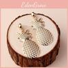 Summer Pineapple Fashion Earrings For Women Alloy Jewelry Accessory Gift