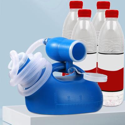 Orinatoio di grande capacità, 2000 ml, misura urina, a prova di perdite, antispruzzo, tubo lungo, portatile, per uomo