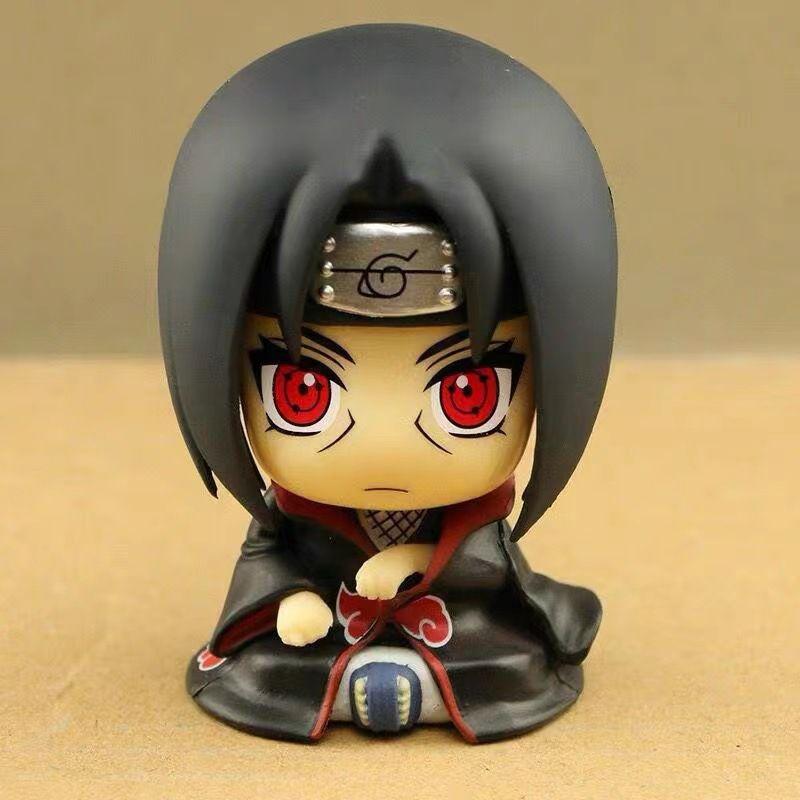 Doll Naruto Cartoon Pvc Q Version Uzumaki Naruto Room Decoration Cute Cartoon