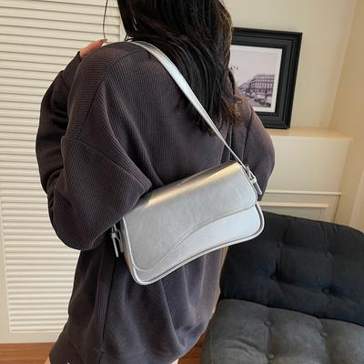 Unterarmtasche Damen vielseitig 2025 neue Mode Nischendesign Schulter Messenger Bag hochwertig kleine quadratische Tasche