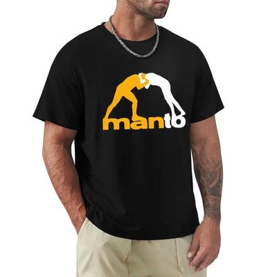 Nowa koszulka MANTO Brazilian Jiu Jitsu Harajuku z krótkim rękawem, bawełniana koszulka z grafiką, topy#Kolor(1)