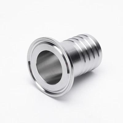 Adaptateur de raccord cannelé pour tuyau à bride triple en acier inoxydable 304 OIMG
