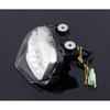 Integrated LED TailLight Turn Signals For Kawasaki EX250/Ninja 250R 2008-2012 Clear