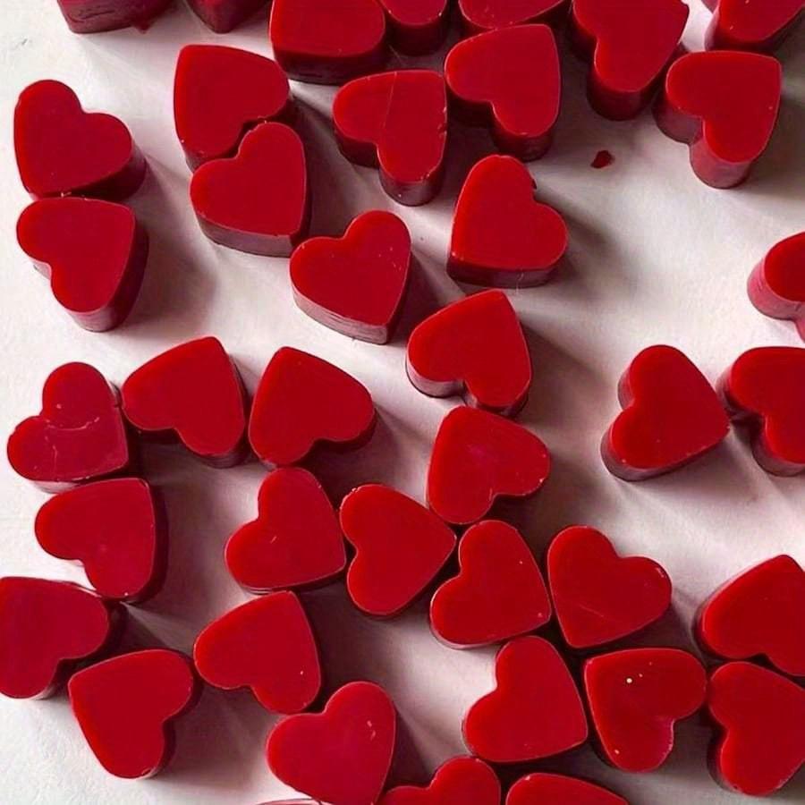 1pc 55 Holes 3D Mini Heart-Shaped Making Silicone Mold DIY Decorating Candle Silicone Mold for DIY Candles, Perfect Gift for Women, DIY Lovers