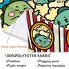 Dino Popcorn Fun Pattern Home Decor Tapestry, Wall Hanging, Decorative RV Wall Cloth.MGT0918043