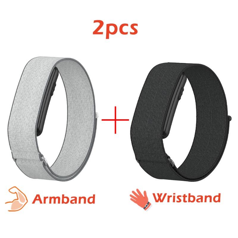 Premium Custom Nylon Loop Replacement Soft Strap For Garmin CIRQA Smart Band Adjustable Wrist Upper Arm Bicep Bracelet Accessory