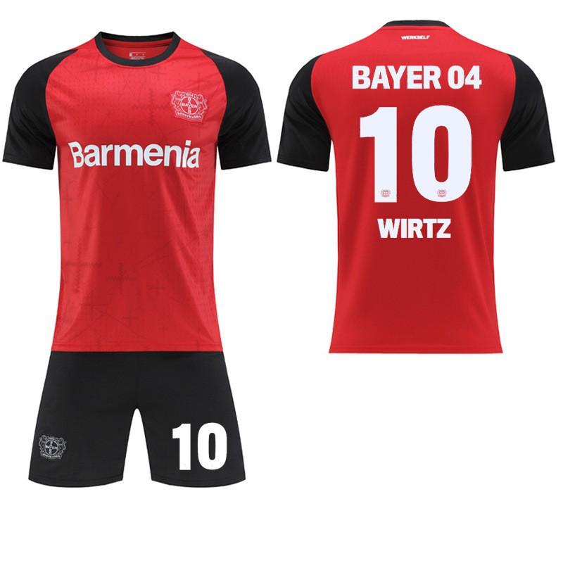 

2425 Bayer Leverkusen s New Home Shirt No. 10 Wiltz Football Bundesliga Red #L
